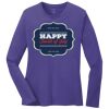 Ladies 5.4oz Long Sleeve T-Shirt Thumbnail