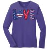 Ladies 5.4oz Long Sleeve T-Shirt Thumbnail