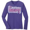 Ladies 5.4oz Long Sleeve T-Shirt Thumbnail