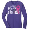 Ladies 5.4oz Long Sleeve T-Shirt Thumbnail