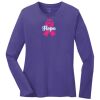 Ladies 5.4oz Long Sleeve T-Shirt Thumbnail