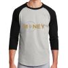 Unisex 50/50 Blend 3/4 Sleeve T-Shirt Thumbnail