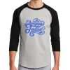 Unisex 50/50 Blend 3/4 Sleeve T-Shirt Thumbnail