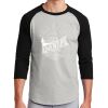 Unisex 50/50 Blend 3/4 Sleeve T-Shirt Thumbnail