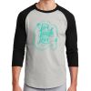 Unisex 50/50 Blend 3/4 Sleeve T-Shirt Thumbnail