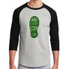 Unisex 50/50 Blend 3/4 Sleeve T-Shirt Thumbnail