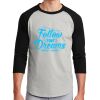 Unisex 50/50 Blend 3/4 Sleeve T-Shirt Thumbnail