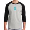 Unisex 50/50 Blend 3/4 Sleeve T-Shirt Thumbnail