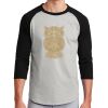 Unisex 50/50 Blend 3/4 Sleeve T-Shirt Thumbnail
