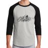 Unisex 50/50 Blend 3/4 Sleeve T-Shirt Thumbnail