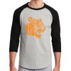 Unisex 50/50 Blend 3/4 Sleeve T-Shirt Thumbnail