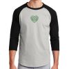 Unisex 50/50 Blend 3/4 Sleeve T-Shirt Thumbnail