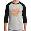 Unisex 50/50 Blend 3/4 Sleeve T-Shirt Thumbnail