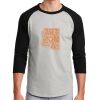 Unisex 50/50 Blend 3/4 Sleeve T-Shirt Thumbnail
