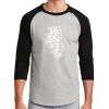 Unisex 50/50 Blend 3/4 Sleeve T-Shirt Thumbnail