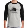 Unisex 50/50 Blend 3/4 Sleeve T-Shirt Thumbnail