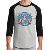 Unisex 50/50 Blend 3/4 Sleeve T-Shirt Thumbnail