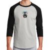 Unisex 50/50 Blend 3/4 Sleeve T-Shirt Thumbnail