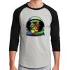 Unisex 50/50 Blend 3/4 Sleeve T-Shirt Thumbnail
