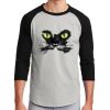 Unisex 50/50 Blend 3/4 Sleeve T-Shirt Thumbnail