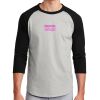 Unisex 50/50 Blend 3/4 Sleeve T-Shirt Thumbnail