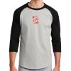 Unisex 50/50 Blend 3/4 Sleeve T-Shirt Thumbnail
