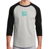 Unisex 50/50 Blend 3/4 Sleeve T-Shirt Thumbnail