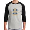 Unisex 50/50 Blend 3/4 Sleeve T-Shirt Thumbnail
