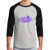 Unisex 50/50 Blend 3/4 Sleeve T-Shirt Thumbnail
