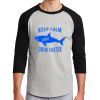 Unisex 50/50 Blend 3/4 Sleeve T-Shirt Thumbnail
