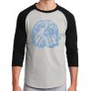 Unisex 50/50 Blend 3/4 Sleeve T-Shirt Thumbnail