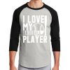 Unisex 50/50 Blend 3/4 Sleeve T-Shirt Thumbnail