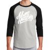 Unisex 50/50 Blend 3/4 Sleeve T-Shirt Thumbnail