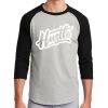 Unisex 50/50 Blend 3/4 Sleeve T-Shirt Thumbnail