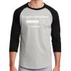 Unisex 50/50 Blend 3/4 Sleeve T-Shirt Thumbnail