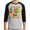 Unisex 50/50 Blend 3/4 Sleeve T-Shirt Thumbnail