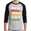 Unisex 50/50 Blend 3/4 Sleeve T-Shirt Thumbnail