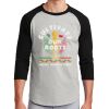 Unisex 50/50 Blend 3/4 Sleeve T-Shirt Thumbnail