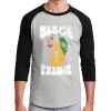 Unisex 50/50 Blend 3/4 Sleeve T-Shirt Thumbnail