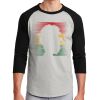 Unisex 50/50 Blend 3/4 Sleeve T-Shirt Thumbnail