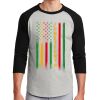 Unisex 50/50 Blend 3/4 Sleeve T-Shirt Thumbnail