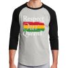 Unisex 50/50 Blend 3/4 Sleeve T-Shirt Thumbnail