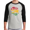 Unisex 50/50 Blend 3/4 Sleeve T-Shirt Thumbnail