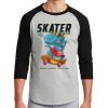 Unisex 50/50 Blend 3/4 Sleeve T-Shirt Thumbnail