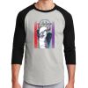 Unisex 50/50 Blend 3/4 Sleeve T-Shirt Thumbnail