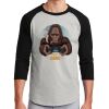 Unisex 50/50 Blend 3/4 Sleeve T-Shirt Thumbnail
