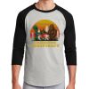 Unisex 50/50 Blend 3/4 Sleeve T-Shirt Thumbnail