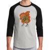 Unisex 50/50 Blend 3/4 Sleeve T-Shirt Thumbnail