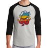 Unisex 50/50 Blend 3/4 Sleeve T-Shirt Thumbnail