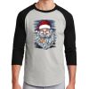 Unisex 50/50 Blend 3/4 Sleeve T-Shirt Thumbnail